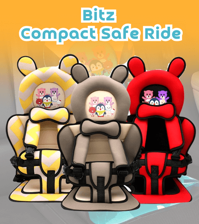 The Original Hassle-Free And Space Saver Car Seat - Bitz CompactRide