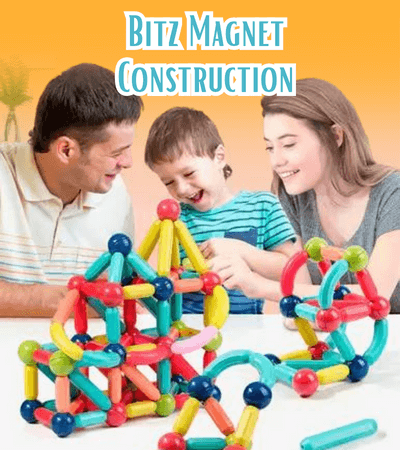 Montessori DIY Bitz Magnet Construction