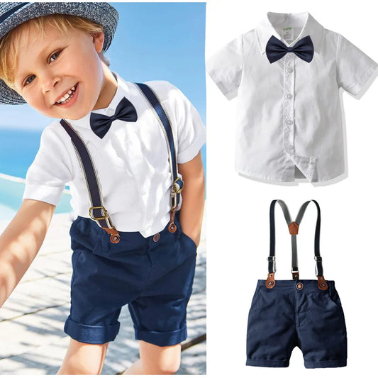 Bow Gentleman Clothes Shirt + Shorts - Ben
