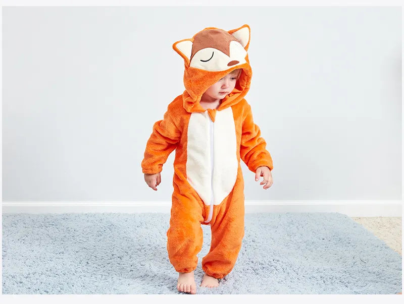 Baby Rompers Flannel Costume - Zooland