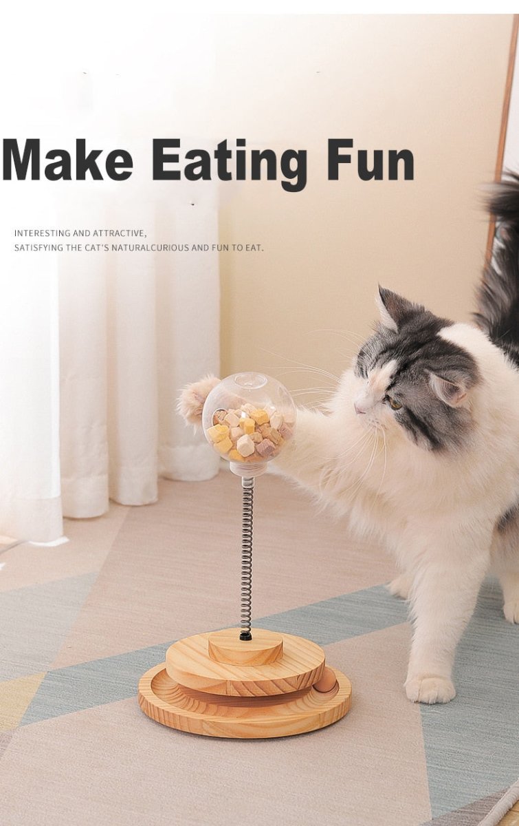 Interactive Toys For Cats and Dogs Bitz Tumbler Swing Treats - BITZ