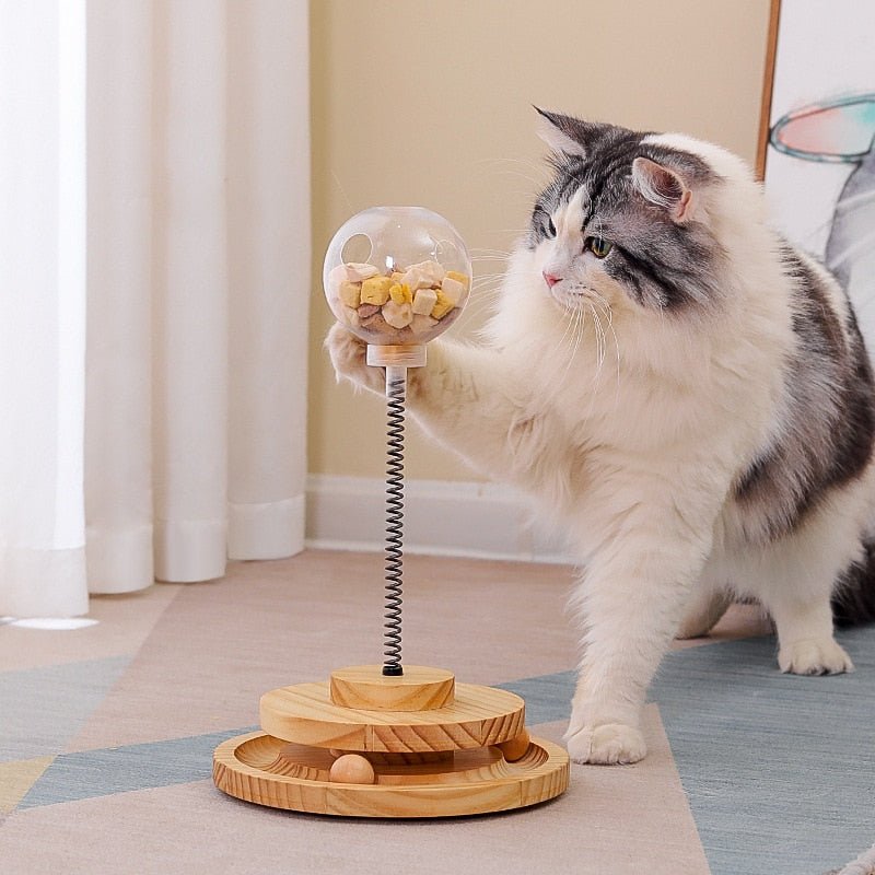 Interactive Toys For Cats and Dogs Bitz Tumbler Swing Treats - BITZ