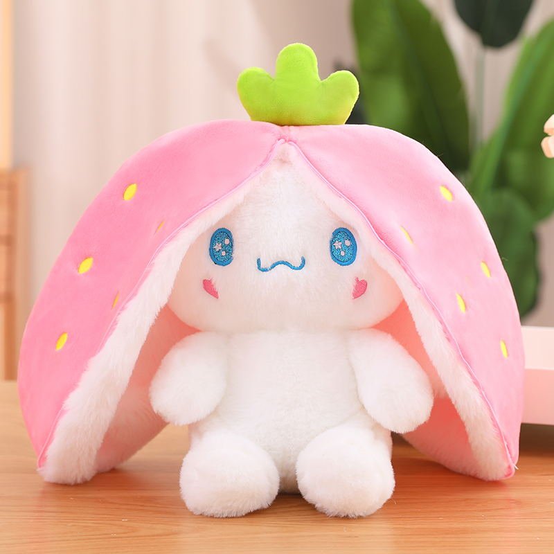 Plush Strawberry Bitz Bunny - BITZ