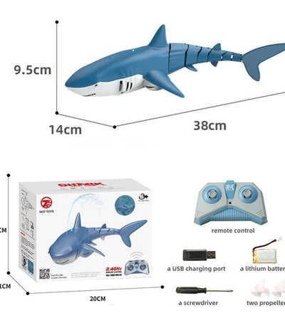 Remote Controlled Smart Bitz Shark Spray Water - BITZ