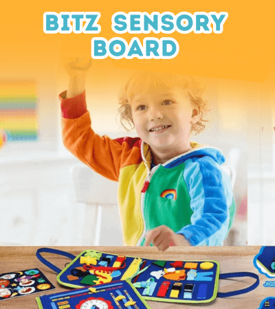 Planche sensorielle Montessori Busy Bitz