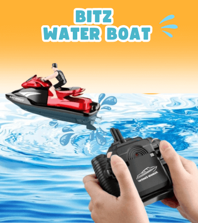 Remote Control Rapid Bitz Water Boat