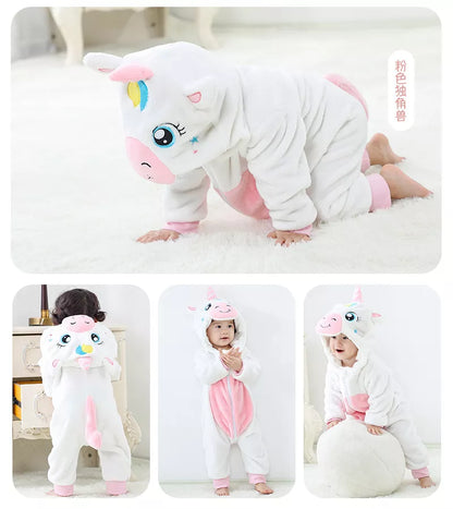 Baby Rompers Flannel Costume - Zooland