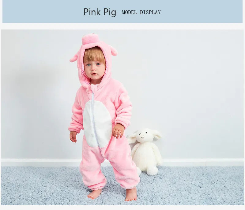 Baby Rompers Flannel Costume - Zooland