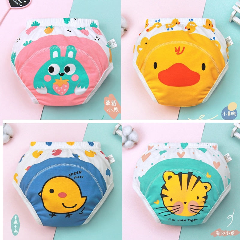 4 Pack Reusable Waterproof Bitz Baby Underwear