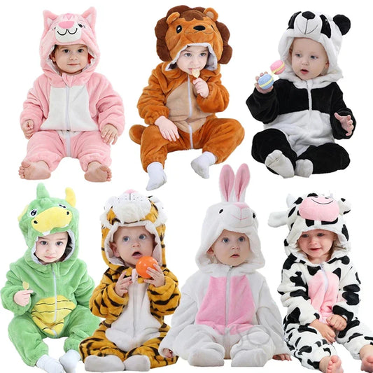 Baby Rompers Flannel Costume - Zooland