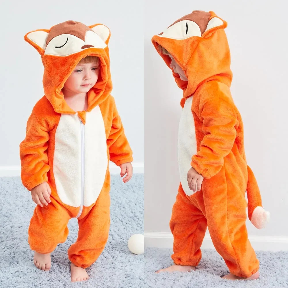 Baby Rompers Flannel Costume - Zooland