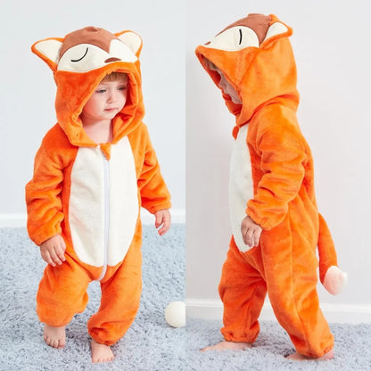 Baby Rompers Flannel Costume - Zooland