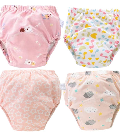 4 Pack Reusable Waterproof Bitz Baby Underwear