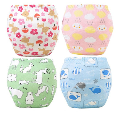 4 Pack Reusable Waterproof Bitz Baby Underwear