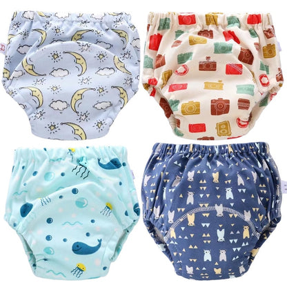 4 Pack Reusable Waterproof Bitz Baby Underwear