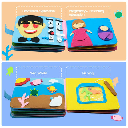 Montessori 3D Learning Bitz Busy Board