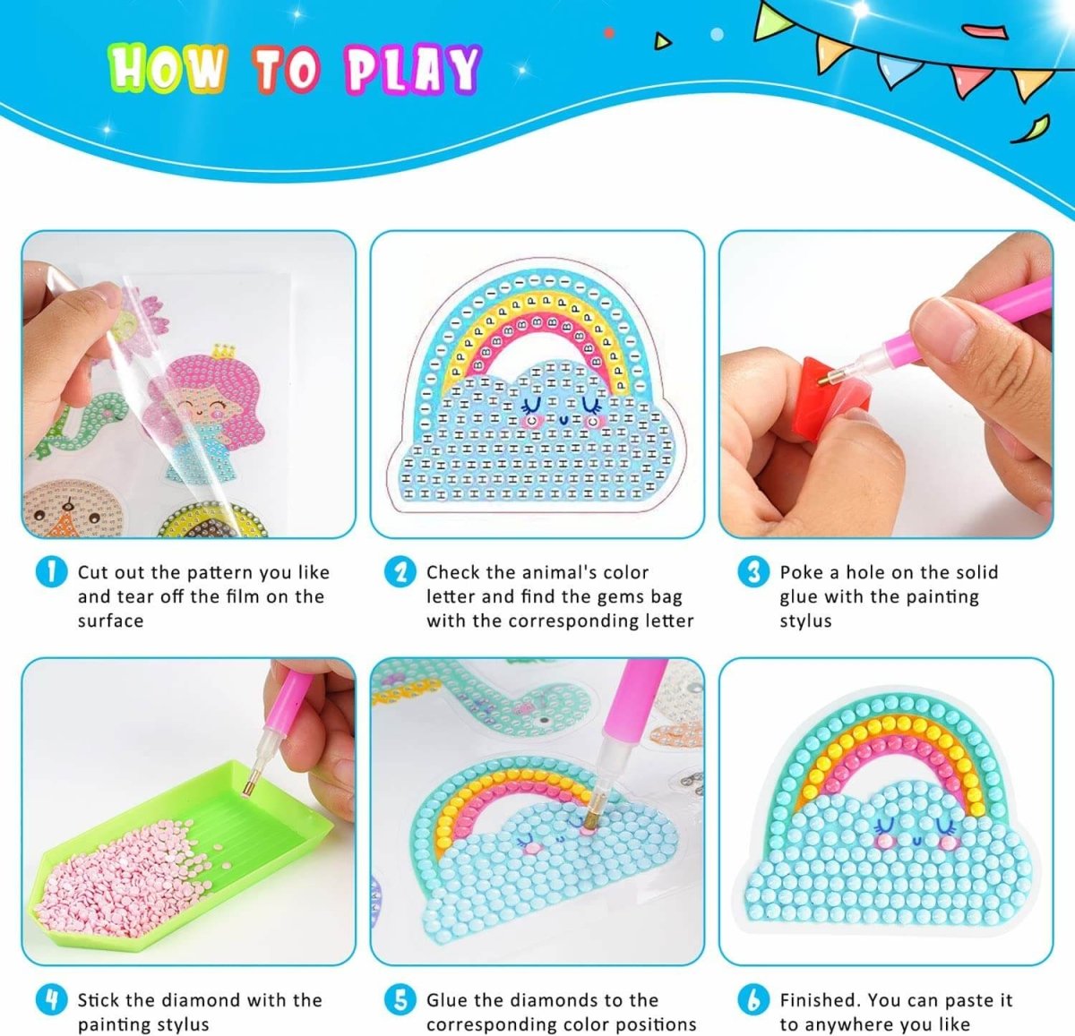 Decor Stickers Bitz Diamond Painting Set - BITZ