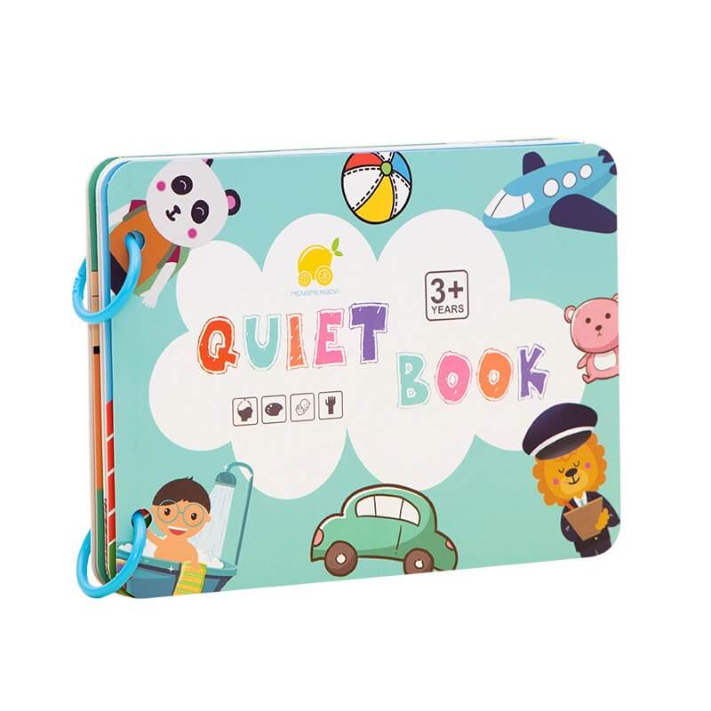 Educational Stick it Game Montessori Bitz Quiet Book - BITZ