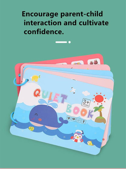 Educational Stick it Game Montessori Bitz Quiet Book - BITZ