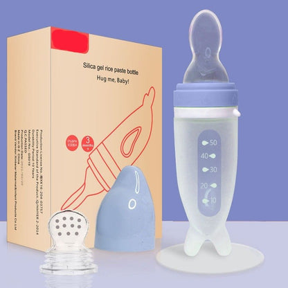 Feeding Baby Bitz Spoon Bottle - BITZ