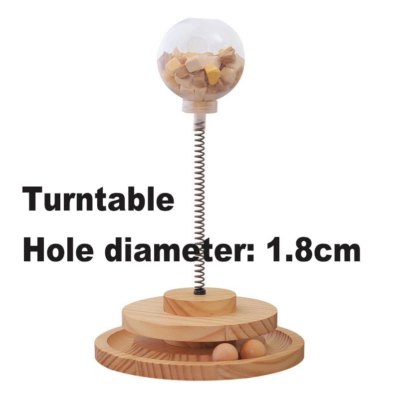 Interactive Toys For Cats and Dogs Bitz Tumbler Swing Treats - BITZ