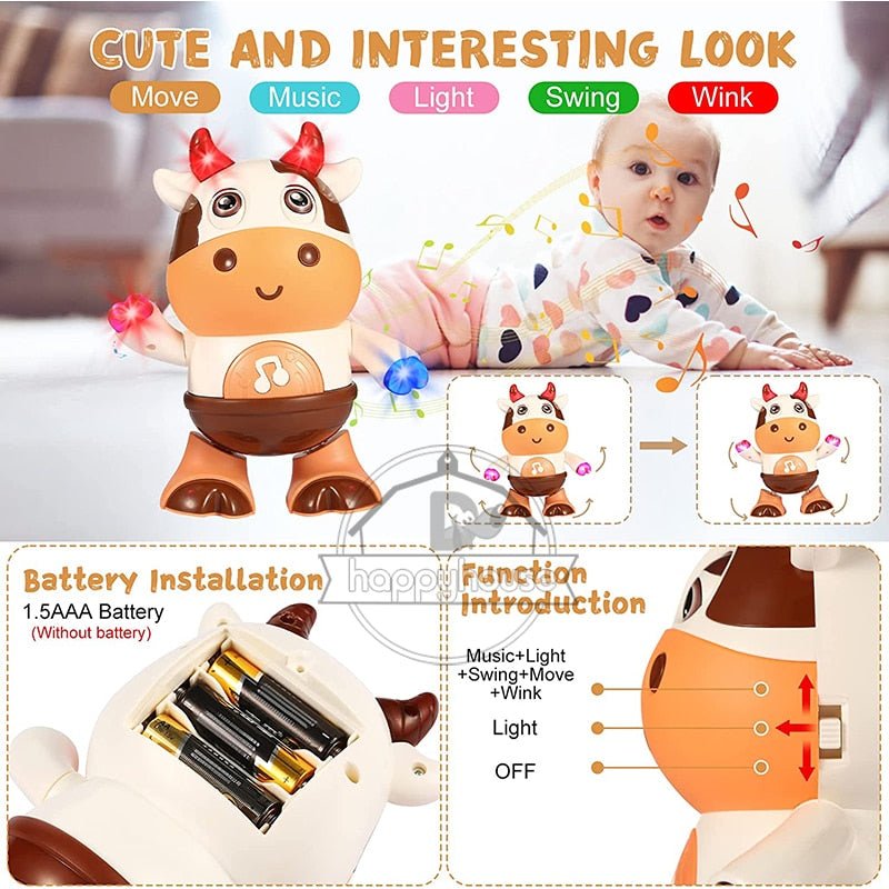 Ligh Baby Bitz Dancing Cow - BITZ
