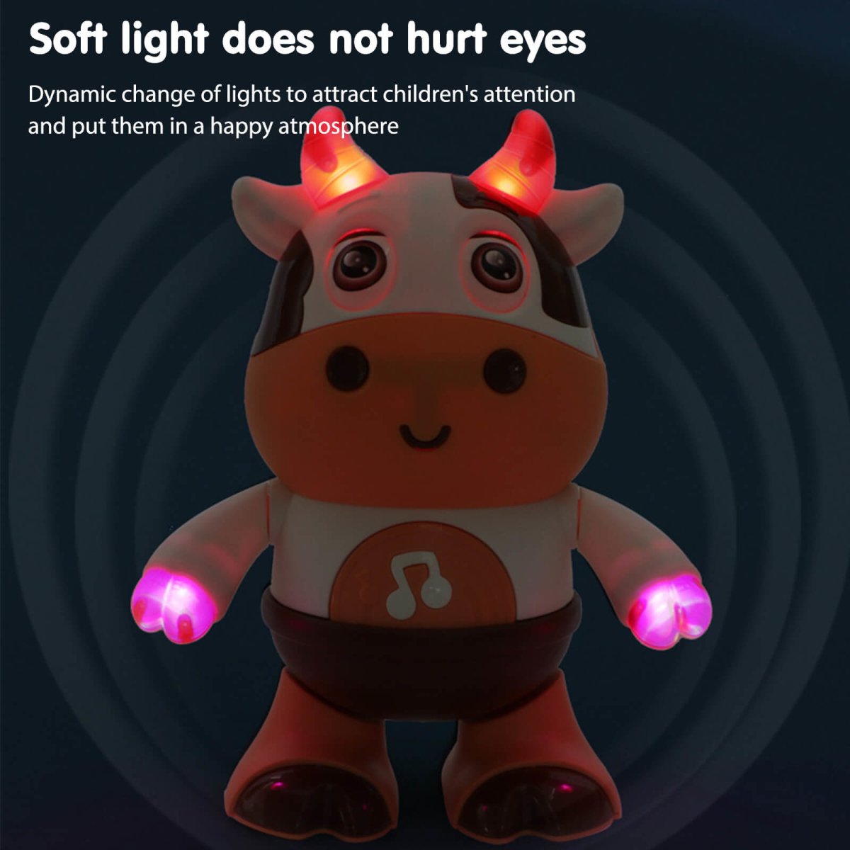 Ligh Baby Bitz Dancing Cow - BITZ