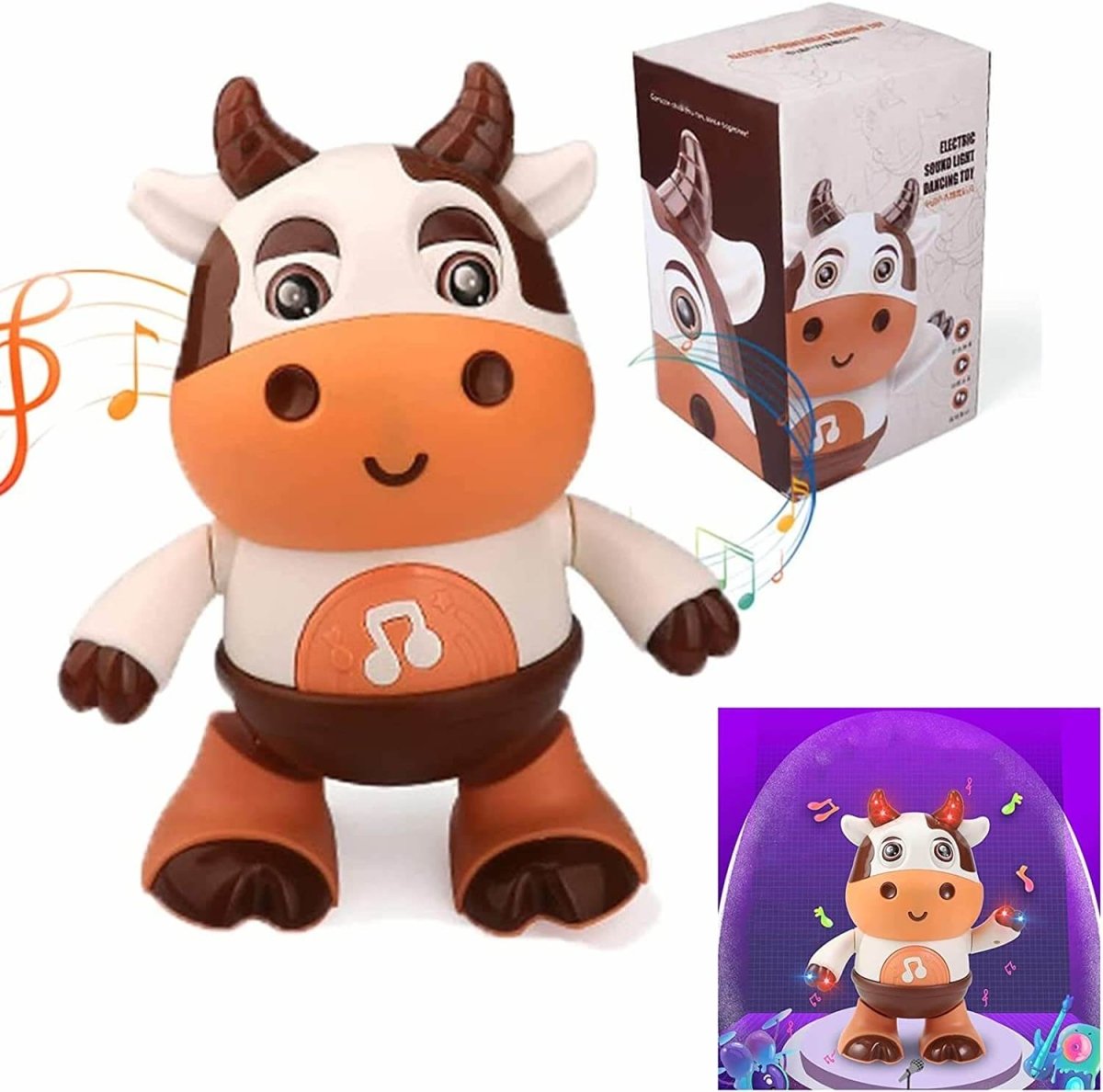 Ligh Baby Bitz Dancing Cow - BITZ