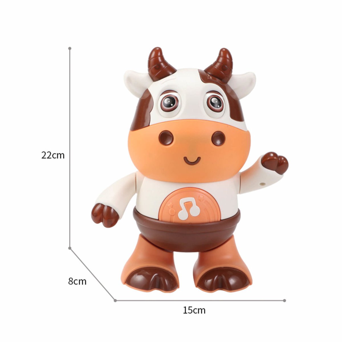 Ligh Baby Bitz Dancing Cow - BITZ