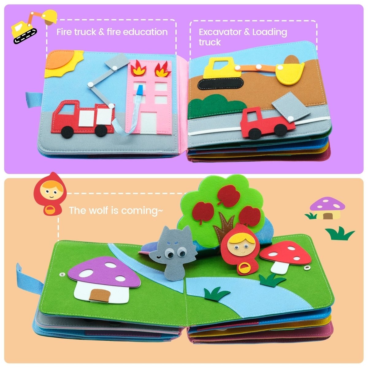 Montessori 3D Learning Bitz Busy Board - BITZ