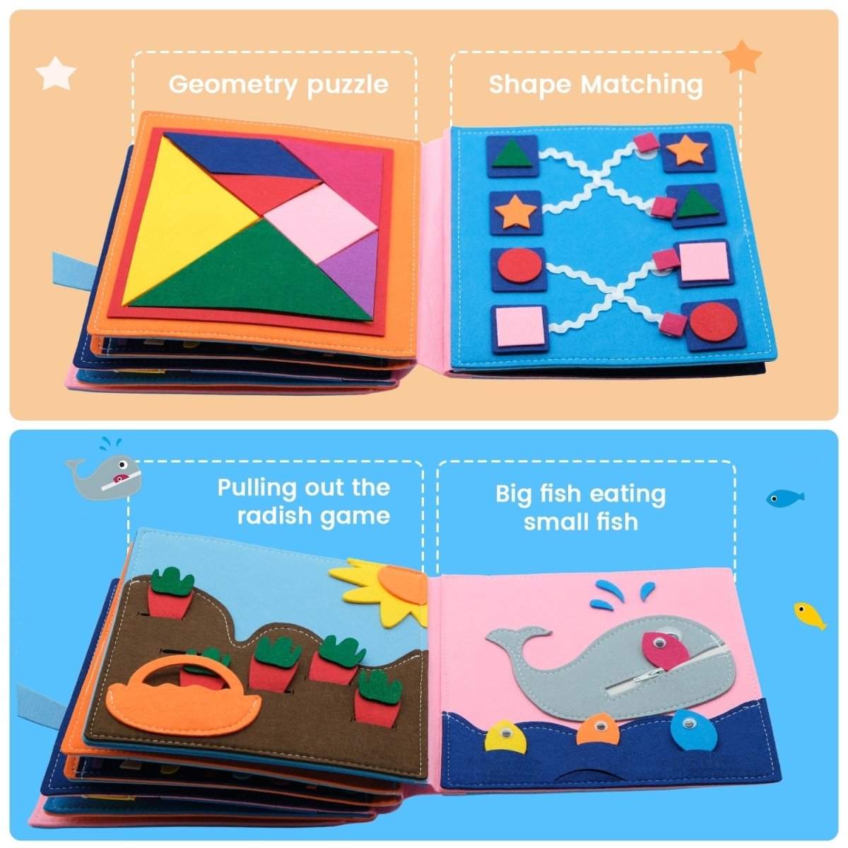Montessori 3D Learning Bitz Busy Board - BITZ