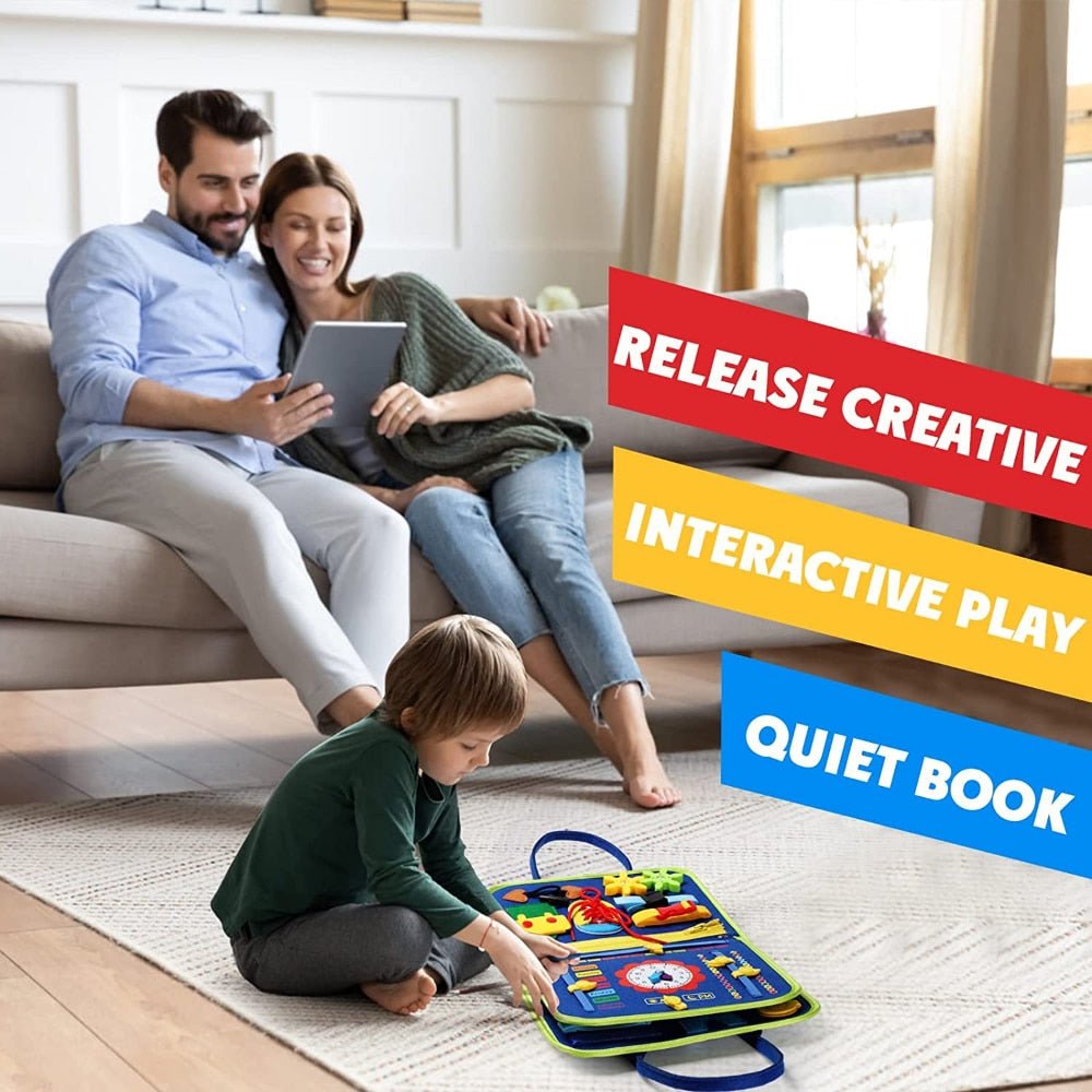 Montessori Busy Bitz Sensory Board - BITZ