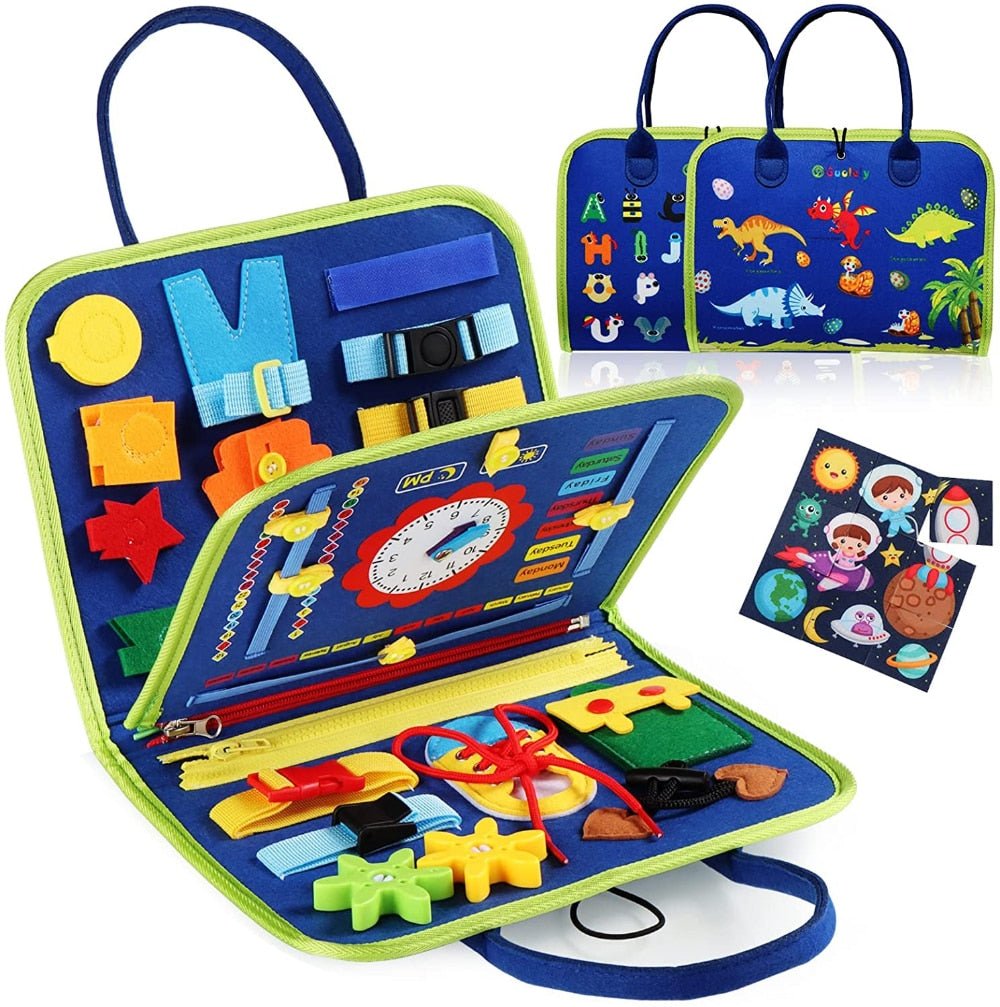 Montessori Busy Bitz Sensory Board - BITZ