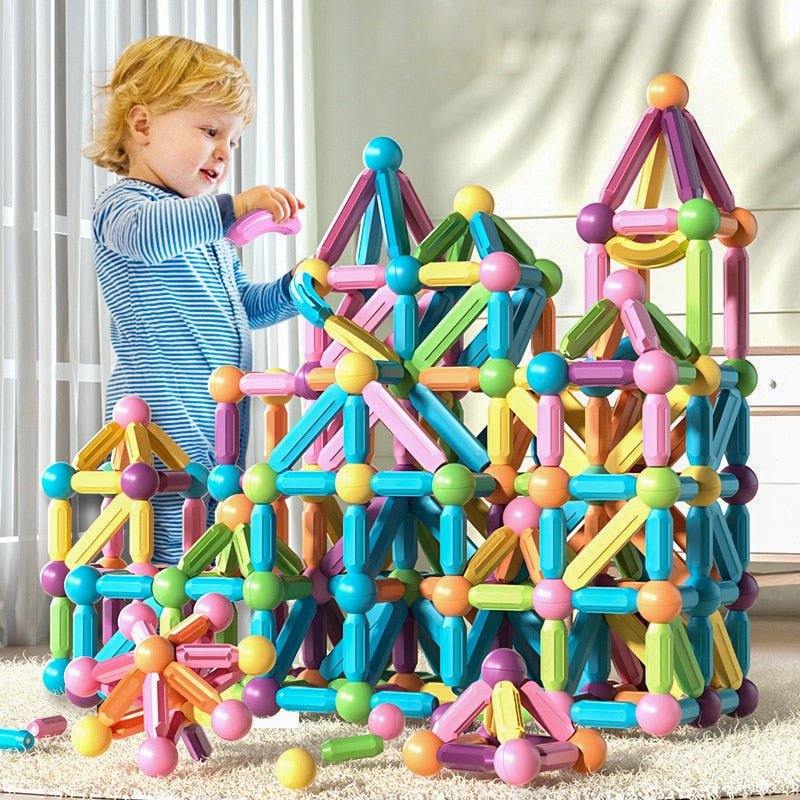Montessori DIY Bitz Magnet Construction - BITZ