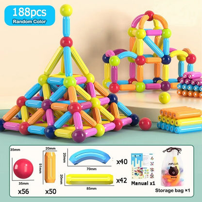 Montessori DIY Bitz Magnet Construction - BITZ