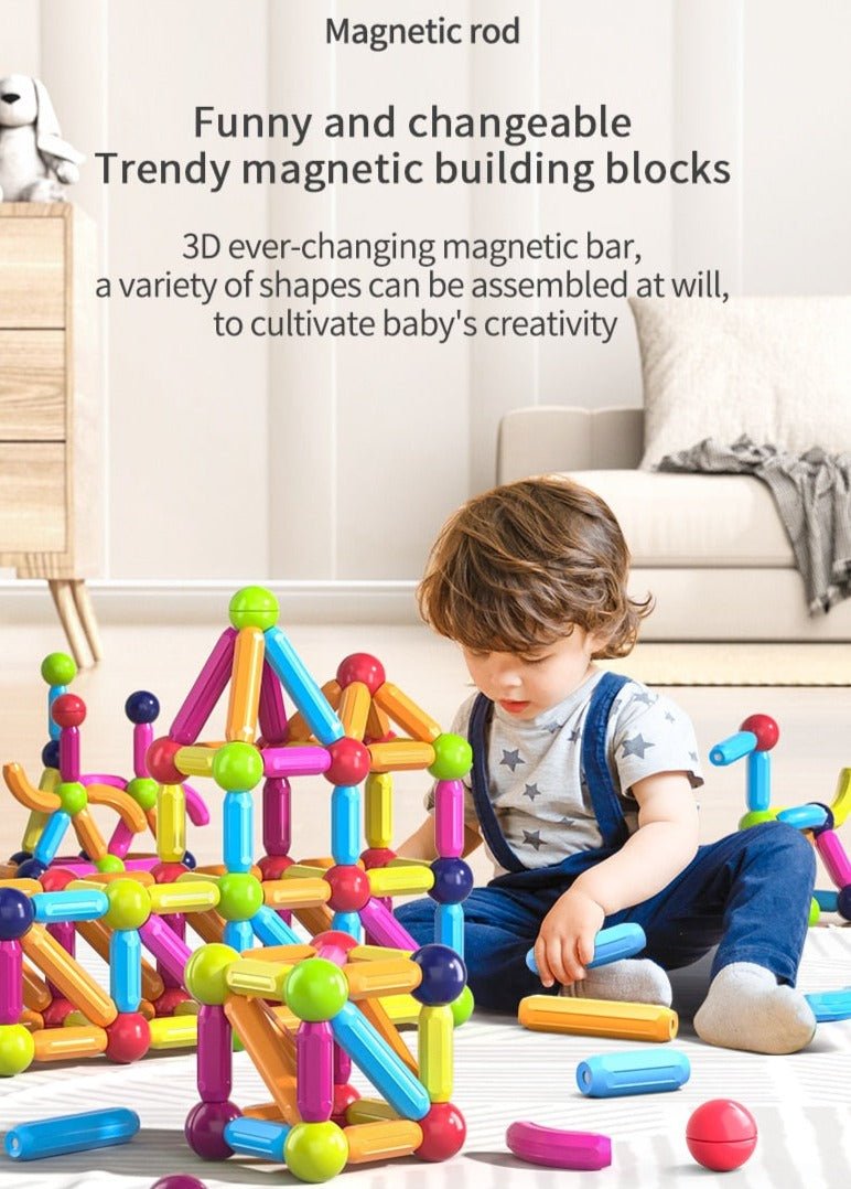 Montessori DIY Bitz Magnet Construction - BITZ