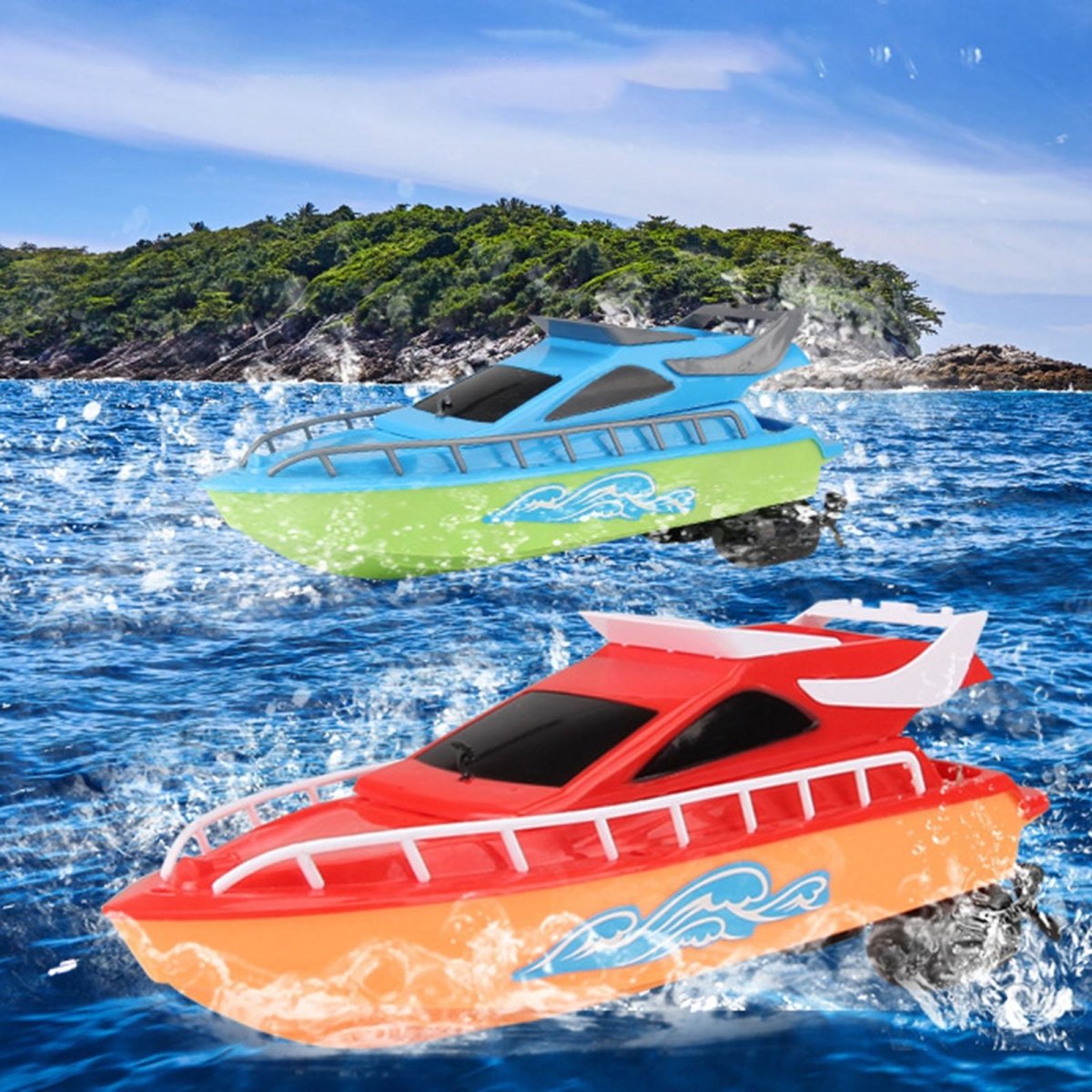 Remote Control Bitz Speedboat - BITZ