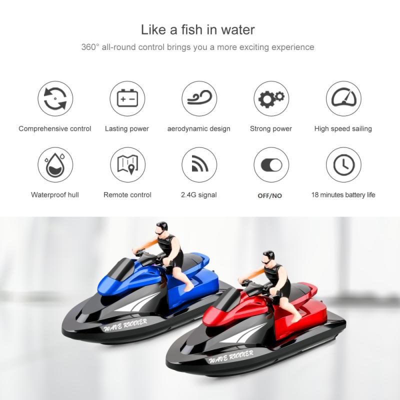 Remote Control Rapid Bitz Water Boat - BITZ
