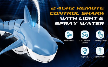 Remote Controlled Smart Bitz Shark Spray Water - BITZ