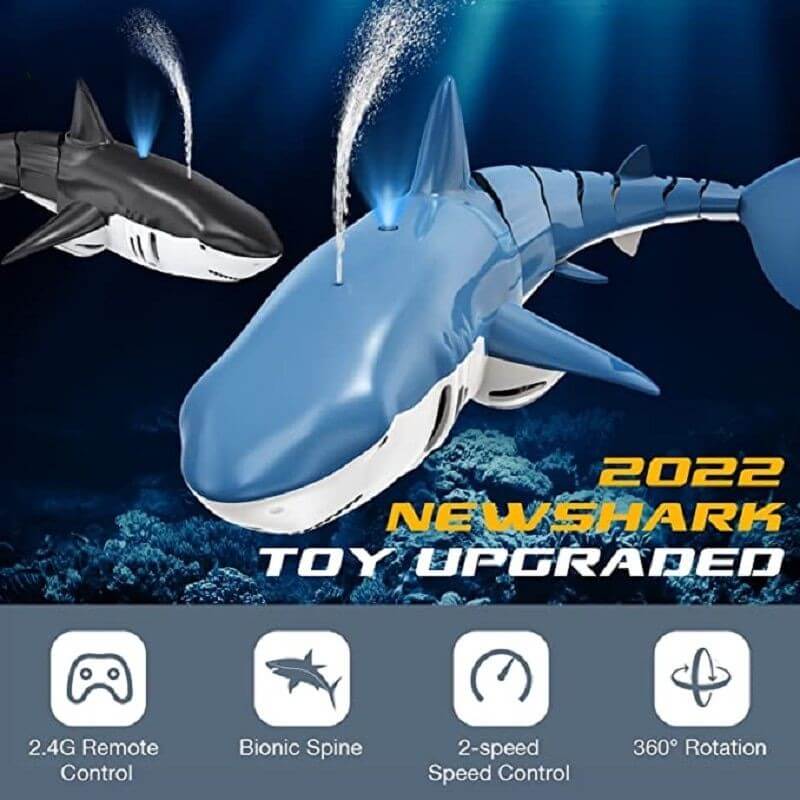 Remote Controlled Smart Bitz Shark Spray Water - BITZ