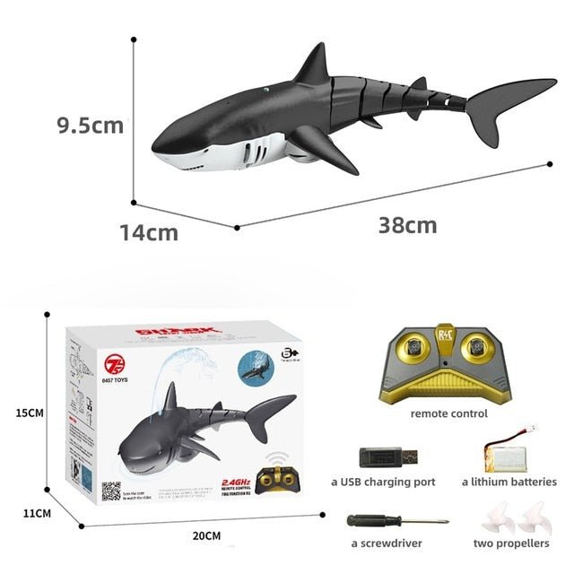 Remote Controlled Smart Bitz Shark Spray Water - BITZ