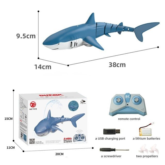 Remote Controlled Smart Bitz Shark Spray Water - BITZ