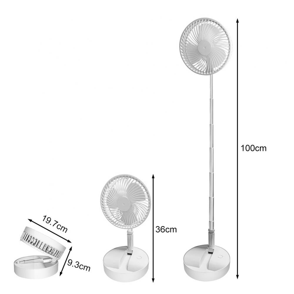 Telescopic Portable Folding Fan - BITZ